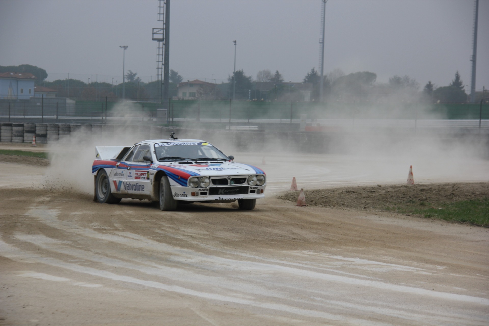 Lancia 037 in drifting a Misano